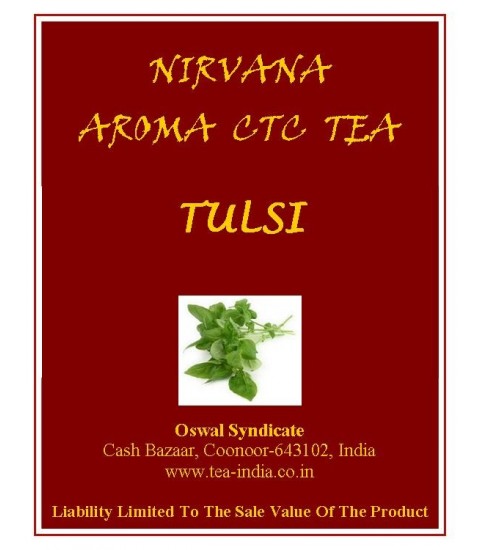 Nirvana Tulsi Black CTC Tea